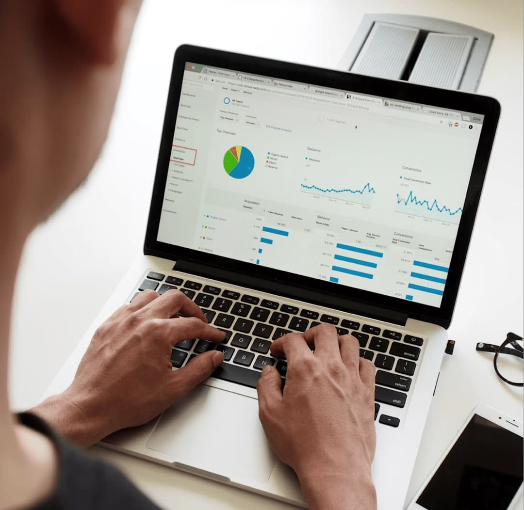 Instrument validation - data analysis on laptop